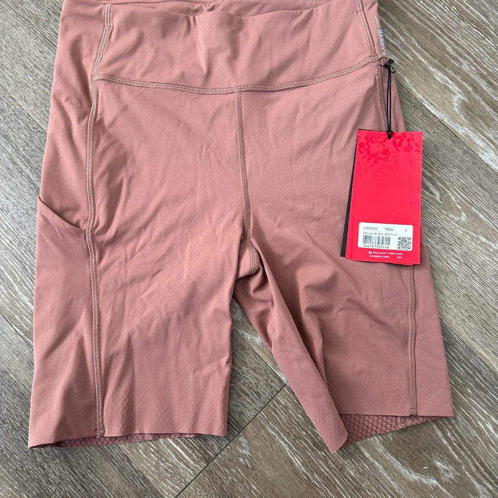 Lululemon x Barry's 8 Inch Biker Shorts w/ Pockets